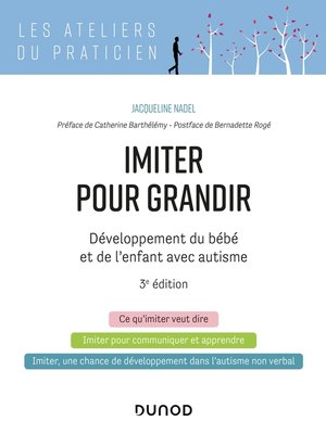cover image of Imiter pour grandir--3e éd.